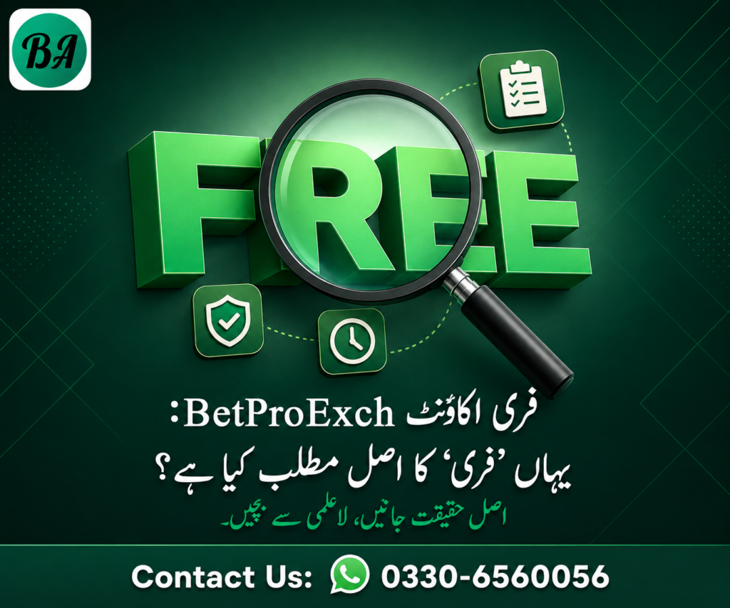 BetProExch Free Account What Free Actually Means Here