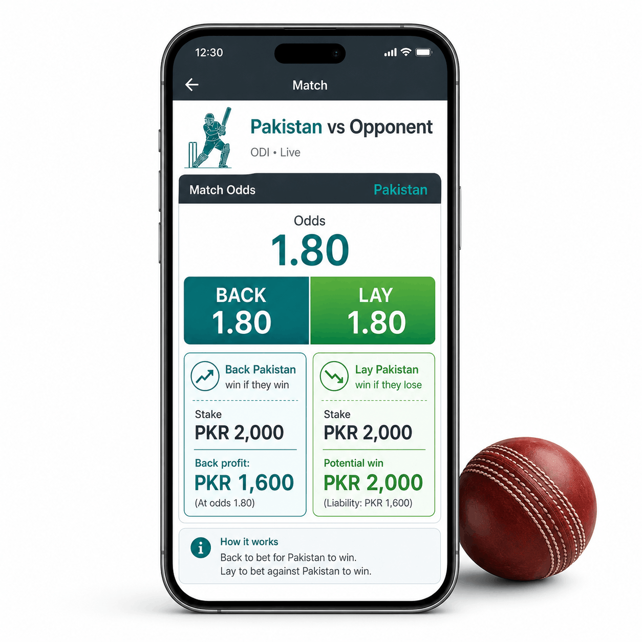 Cricket betting ID verification
