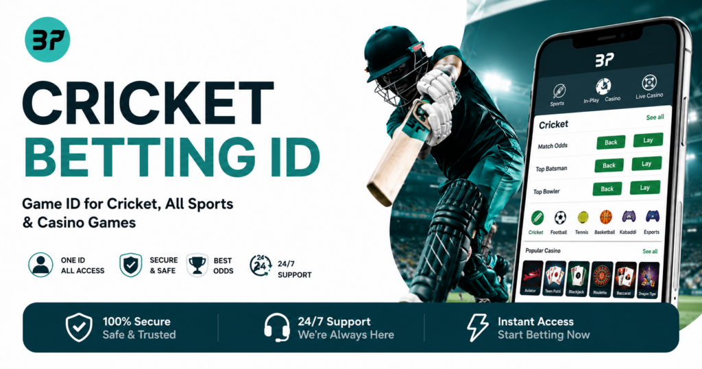 Cricket Betting ID account setup and login guide for Pakistan users