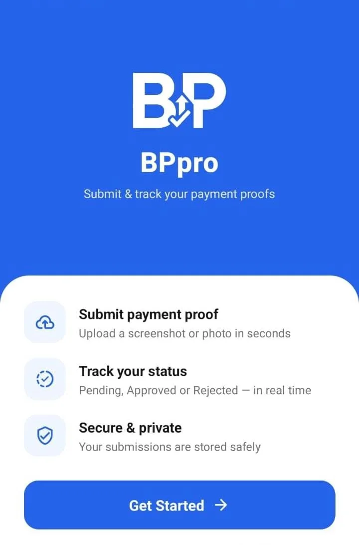 BetPro app screen on Android